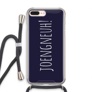 Joengneuh!: iPhone 8 Plus Transparant Hoesje met koord