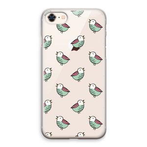 Vogeltjes: iPhone 8 Transparant Hoesje