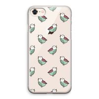 Vogeltjes: iPhone 8 Transparant Hoesje