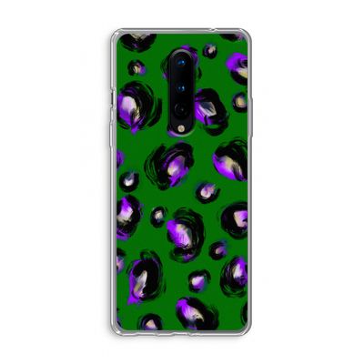 Green Cheetah: OnePlus 8 Transparant Hoesje
