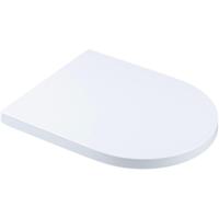 Saniclass Universo closetzitting - softclose - quickrelease - duroplast - 46x36cm - 35mm - glans wit E13/A15 UF seat Glossy_Matt White Saniclass Universo closetzitting - softclose - quickrelease - duroplast - 46x36cm - 35mm - glans wit E13/A15 UF seat Glossy_Matt White