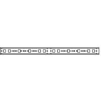 Striebel & John ED2P30 DIN-rail Staal 494 mm 30 stuk(s)