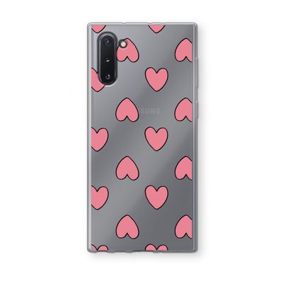 Ondersteboven verliefd: Samsung Galaxy Note 10 Transparant Hoesje