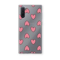 Ondersteboven verliefd: Samsung Galaxy Note 10 Transparant Hoesje