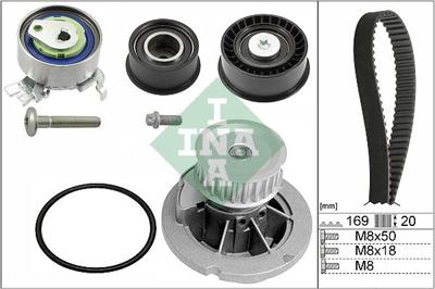 Waterpomp + Distributieriemset 530007832