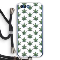 Weed: Honor 10 Transparant Hoesje met koord