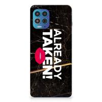 Motorola Moto G100 | Siliconen hoesje | met naam Already Taken Black