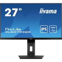 Iiyama ProLite XUB2793QS-B7 LED-monitor Energielabel E (A - G) 68.6 cm (27 inch) 2560 x 1440 Pixel 16:9 1 ms HDMI, DisplayPort, Hoofdtelefoon (3.5 mm jackplug)