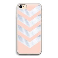 Marmeren pijlen: iPhone 7 Transparant Hoesje