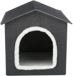 Trixie hondenmand / kattenmand huis livia grijs / wit 50x50x54 cm