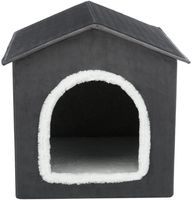 Trixie hondenmand / kattenmand huis livia grijs / wit 50x50x54 cm - thumbnail