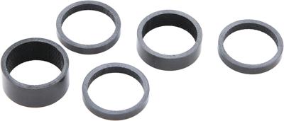 CONTEC Ct spacer carbon 1 1/8", 5 pcs, carbon