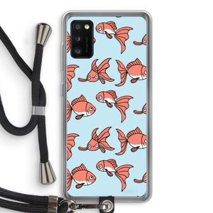 Blub: Samsung Galaxy A41 Transparant Hoesje met koord