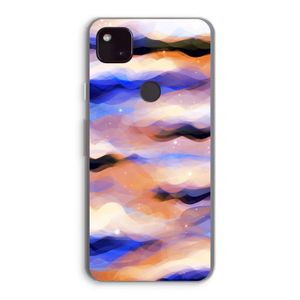 Donkere Wolken: Google Pixel 4a 5G Transparant Hoesje