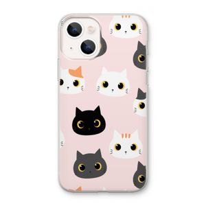 Katten: iPhone 13 mini Transparant Hoesje