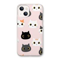 Katten: iPhone 13 mini Transparant Hoesje