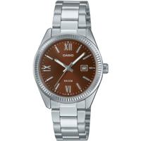 Casio LADY DATE - BROWN (Ø 30 mm) Dames horloge
