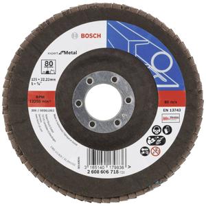 Bosch Accessories 2608606718 X551 Lamellenschijf Diameter 125 mm Boordiameter 22.33 mm Staal 1 stuk(s)