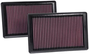 K&N vervangingsfilter passend voor Jaguar XK/XKR 5.0L V8 2006- (33-2445) 332445