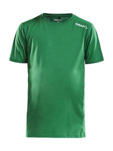 Craft 1907363 Rush Ss Tee JR - Team Green - 122/128