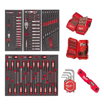Milwaukee Master Foam Inlay Sets | Universeel/Algemeen | 170-delig - 4932499473