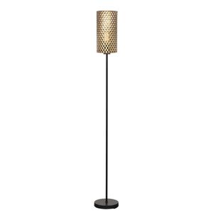 Freelight Vloerlamp Cestino H 165 cm zwart - goud