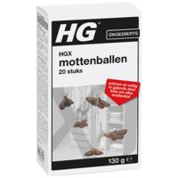 HG mottenballen 20 stuks 130 gram