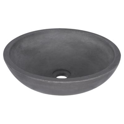 Waskom Differnz Hura L Beton 28 Cm Donkergrijs