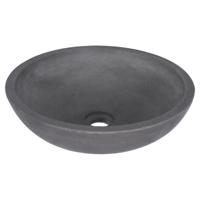Waskom Differnz Hura L Beton 28 Cm Donkergrijs
