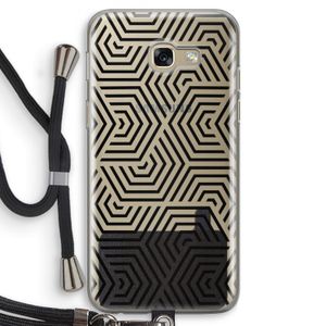 Magic pattern: Samsung Galaxy A5 (2017) Transparant Hoesje met koord