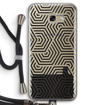 Magic pattern: Samsung Galaxy A5 (2017) Transparant Hoesje met koord