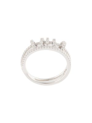 APM Monaco bague à ornements - Argent