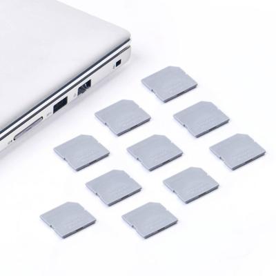 Smartkeeper SD04P1GY SD-poortslot Set van 10 stuks Grijs Zonder sleutel