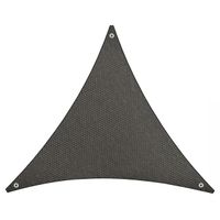 Livin'outdoor schaduwdoek driehoek antraciet 3,6m incl. stok - thumbnail