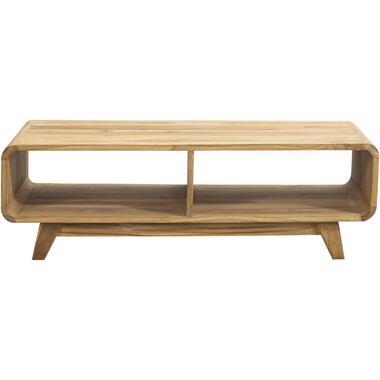 Salontafel Bulan - naturel - 110x45x35 cm - Leen Bakker