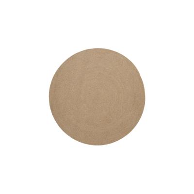 Kave Home Rond Vloerkleed 'Despas' 150cm, kleur Beige