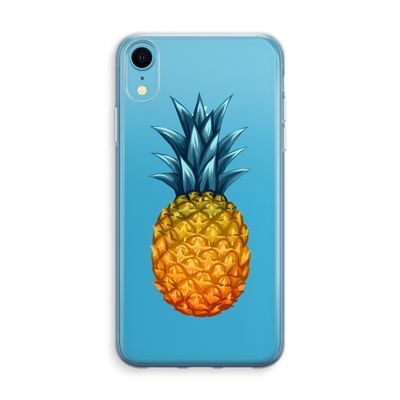 Grote ananas: iPhone XR Transparant Hoesje
