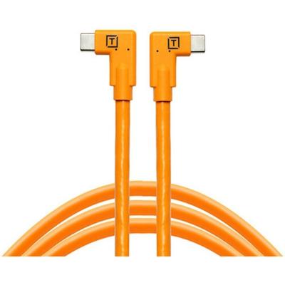 Tether Tools TetherPro USB-C right angle oranje 4,6m