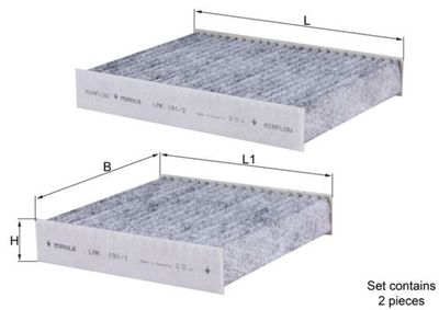 Interieurfilter LAK191S