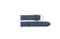 Horlogeband Guess W85034L1 Textiel Jeans 20mm