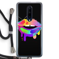 Lip Palette: OnePlus 7 Pro Transparant Hoesje met koord