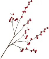 Silk-ka kunsttak appel 124cm rood
