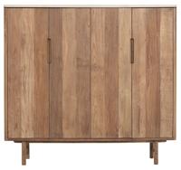 DTP Home Opbergkast 'Bliss' Mortex Teakhout, 140 x 130cm