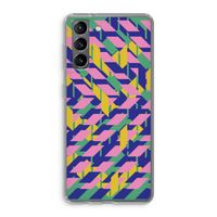 Skew Blush 1: Samsung Galaxy S21 Transparant Hoesje
