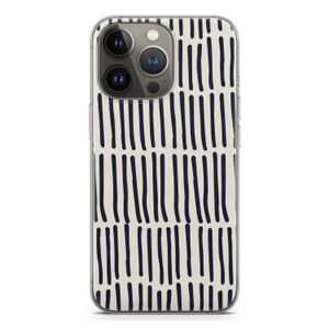 Moroccan stripes: iPhone 13 Pro Transparant Hoesje