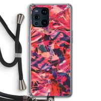 California: Oppo Find X3 Transparant Hoesje met koord