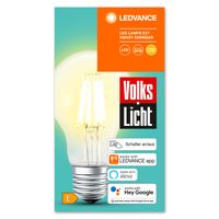 LEDVANCE AC32941 - SMART+ BT FILAMENT CLASSIC DIMMABLE CLA60 SMART+ Energielabel: E (A - G) E27 6 W Warmwit - thumbnail