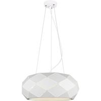 LED Hanglamp 3-lichts - Mat Wit Aluminium - E27 Fitting - Modern Design