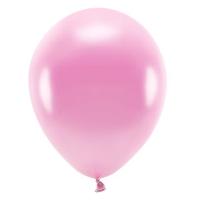 300x Lichtroze ballonnen 26 cm eco/biologisch afbreekbaar