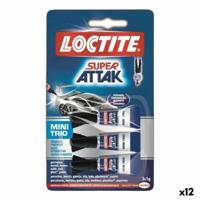 Secondenlijm Loctite 1 g 3 Onderdelen (12 Stuks)